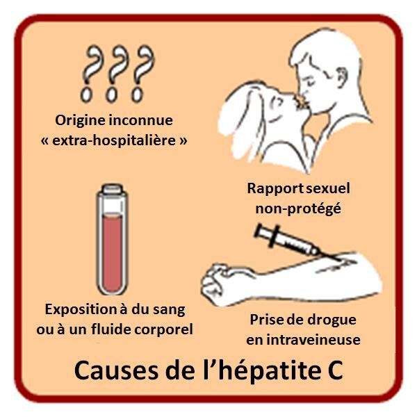 L’HÉPATITE transmise sexuellement