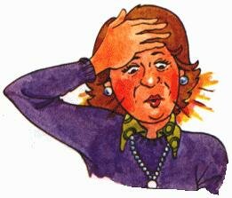 BROWN DISCHARGE during perimenopause
